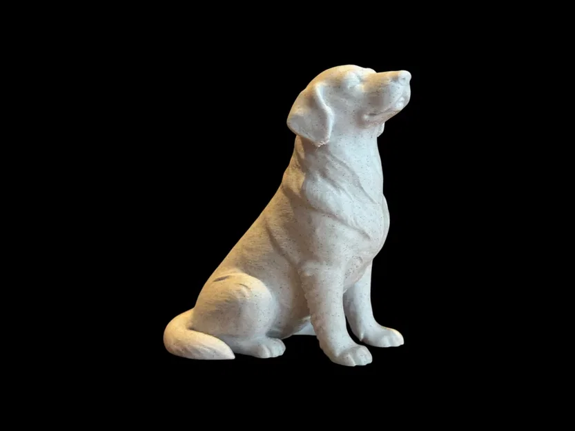 Tượng Chó Labrador Điêu Khắc - Calm Companion - Image 4