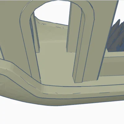 Mô hình thuyền Benchy khổng lồ săn cá mập trang trí độc đáo