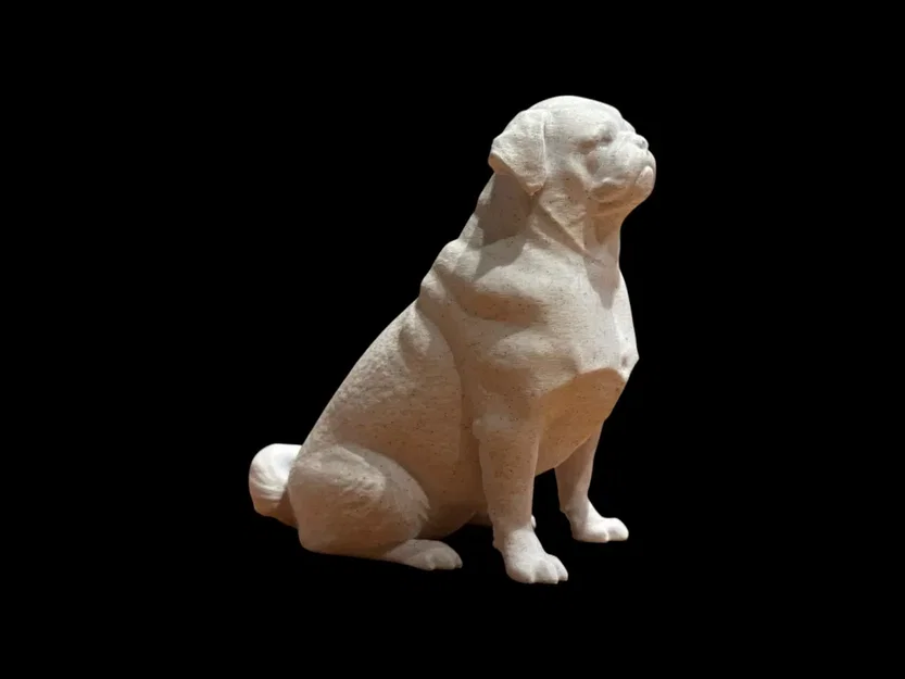 Mô hình điêu khắc chú chó Pug - Calm Companion - Image 2