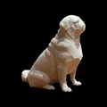 Mô hình điêu khắc chú chó Pug - Calm Companion - Thumbnail 2