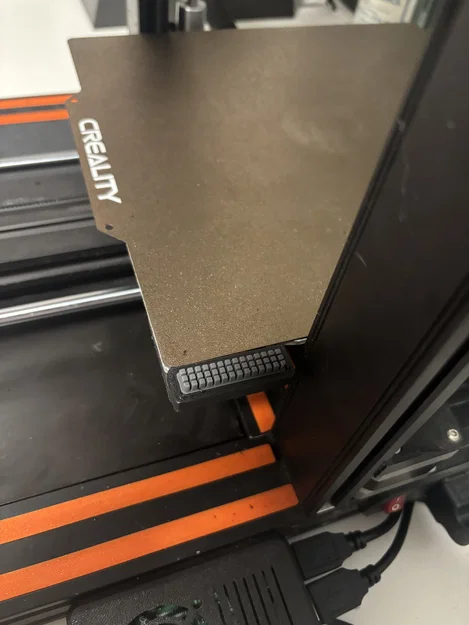 Bộ gạt làm sạch đầu phun gắn trên bàn in cho CR6 - Image 1