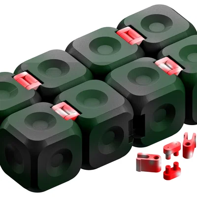 Infinity Cube - Khối Lập Phương Vô Tận Đồ Chơi Xả Stress In 3D
