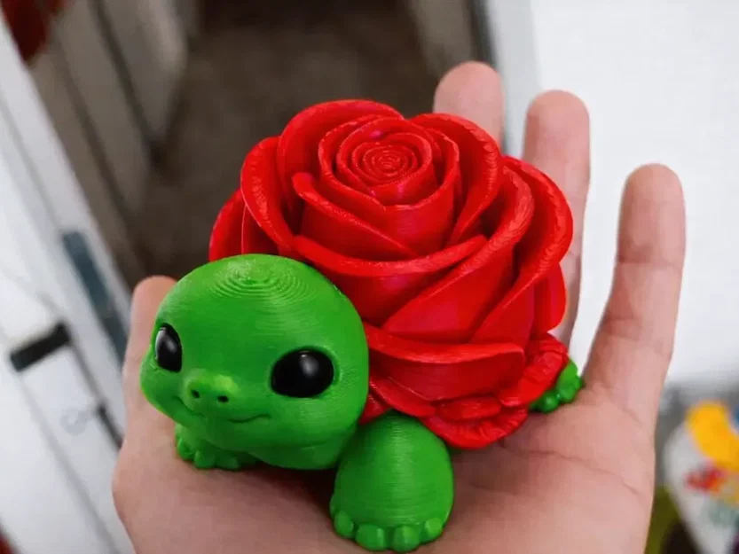 Bộ sưu tập mô hình 3D khớp nối động: Chó, lười và rùa hoa siêu đáng yêu - Image 3