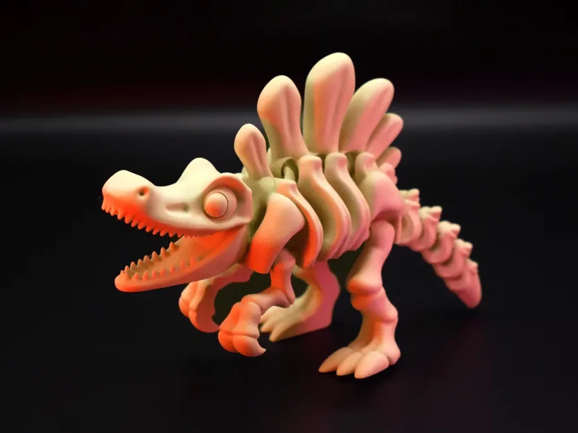 Bộ sưu tập mô hình 3D khớp nối động: Chó, lười và rùa hoa siêu đáng yêu - Image 37