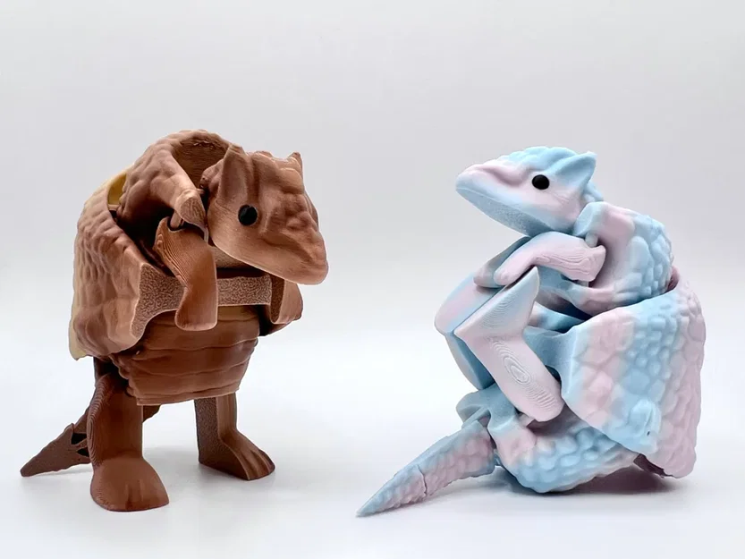 Bộ sưu tập mô hình 3D khớp nối động: Chó, lười và rùa hoa siêu đáng yêu - Image 39
