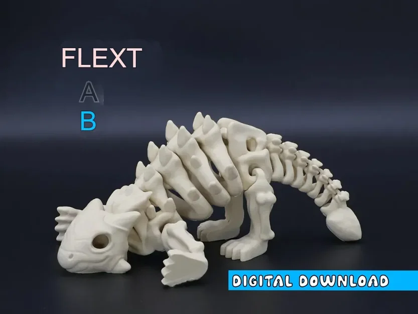 Bộ sưu tập mô hình 3D khớp nối động: Chó, lười và rùa hoa siêu đáng yêu - Image 41