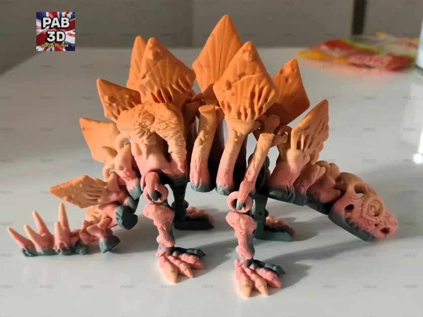 Bộ sưu tập mô hình 3D khớp nối động: Chó, lười và rùa hoa siêu đáng yêu - Image 44