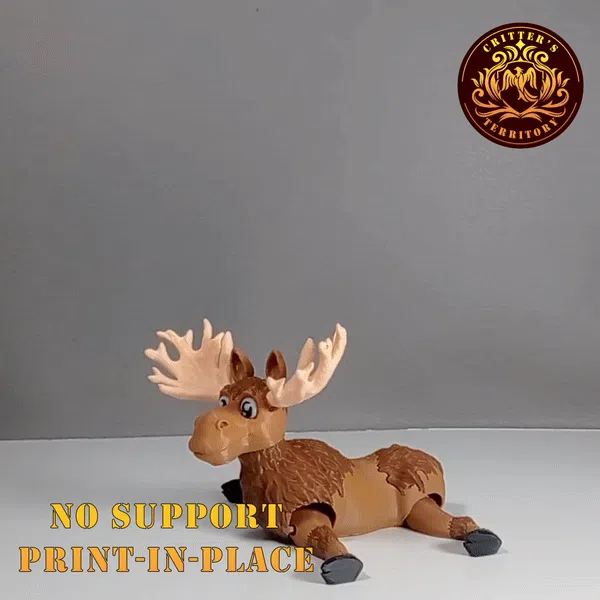 Bộ sưu tập mô hình 3D khớp nối động: Chó, lười và rùa hoa siêu đáng yêu - Image 57