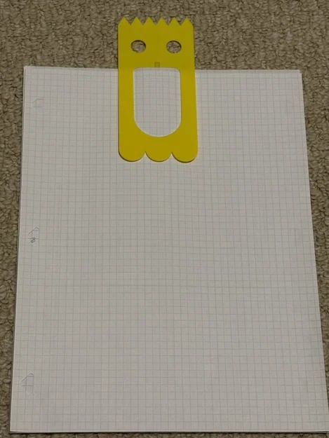 Ghost Clip: Mẫu kẹp giấy 3D hình ma cực xinh cho bàn làm việc - Image 2