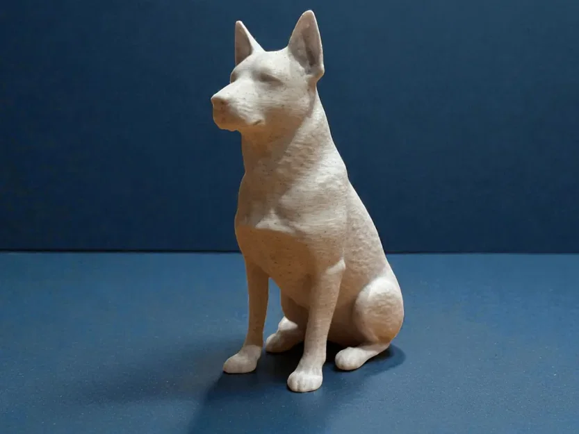 Tượng điêu khắc Chó German Shepherd - Bộ sưu tập Calm Companion - Image 1