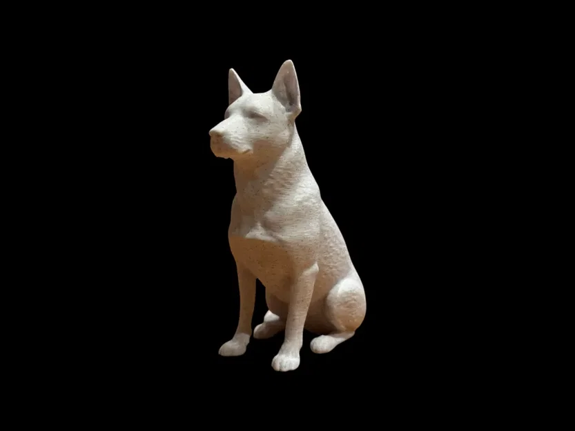 Tượng điêu khắc Chó German Shepherd - Bộ sưu tập Calm Companion - Image 3