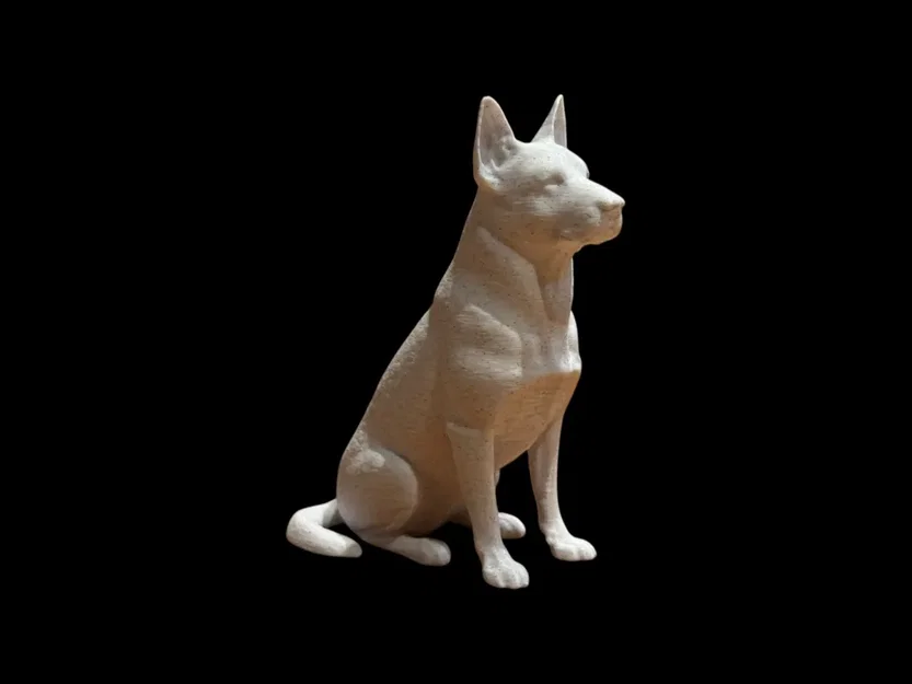 Tượng điêu khắc Chó German Shepherd - Bộ sưu tập Calm Companion - Image 4