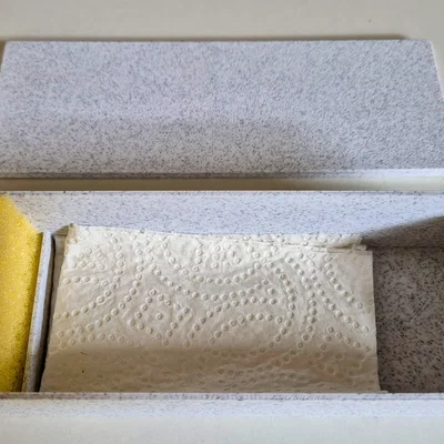 Hộp Giữ Ẩm Cọ Vẽ Cho Màu Nước và Acrylic