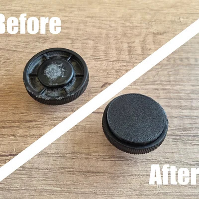 Đế bọc chân bàn IKEA SKARSTA / TROTTEN bằng TPU (Chống trầy sàn)