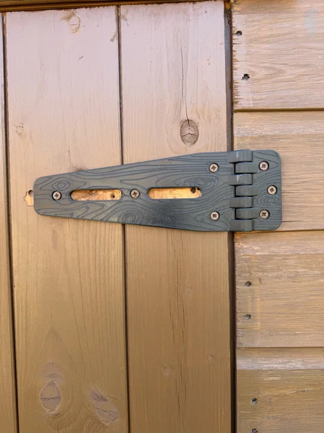 Bản lề cửa kho lớn - In nguyên khối (Print In Place) - Image 3