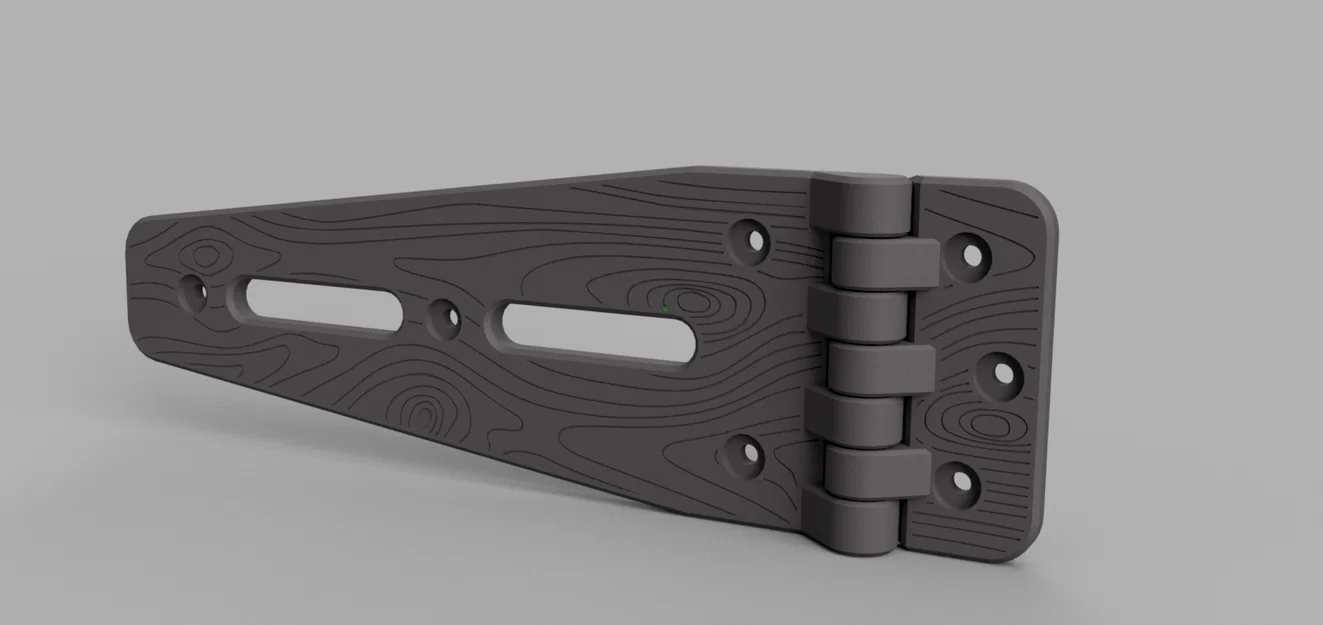 Bản lề cửa kho lớn - In nguyên khối (Print In Place) - Image 5