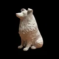 Tượng Chó Shetland Sheepdog Điêu Khắc Calm Companion - Thumbnail 2