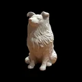 Tượng Chó Shetland Sheepdog Điêu Khắc Calm Companion - Thumbnail 3