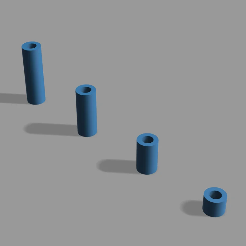 Bộ đệm Spacer M3 đa năng 5-20mm cho dự án in 3D và DIY