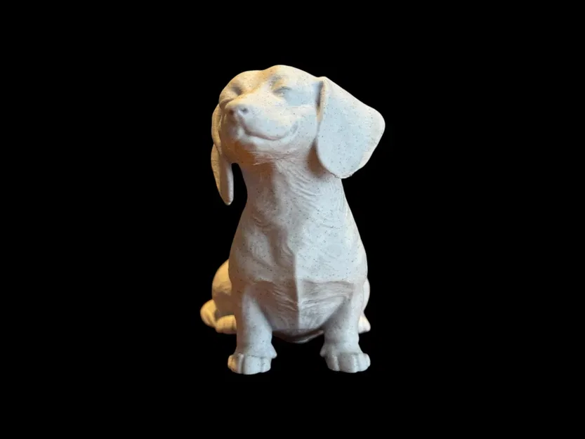 Tượng Chó Dachshund Điêu Khắc Calm Companion - Image 2