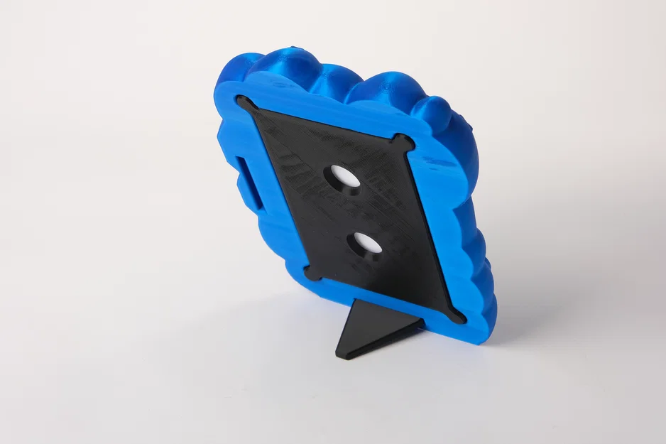 Khung Ảnh Hình Đám Mây Gợn Sóng Với Chi Tiết Ngôi Sao - Image 3