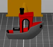 Mô hình thuyền 3D Benchy 4 màu sắc độc đáo - Image 1