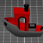 Mô hình thuyền 3D Benchy 4 màu sắc độc đáo