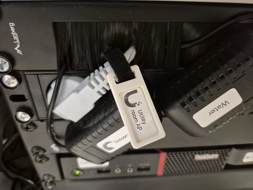 Đế Gắn Nhãn Đa Năng Parametric (Zip-Tie, Kẹp, Lỗ Khóa, Velcro) - Image 5