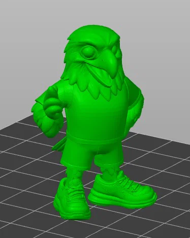 Mô hình linh vật đại bàng Java 3D (Mascota JAVA) độc đáo - Image 2