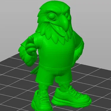 Mô hình linh vật đại bàng Java 3D (Mascota JAVA) độc đáo