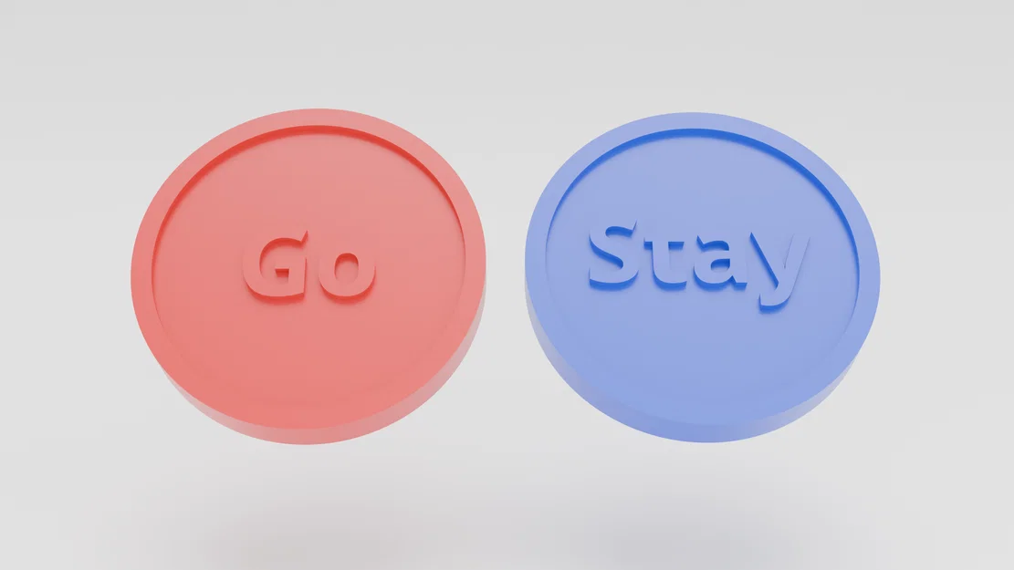 Đồng xu quyết định (Decision Coin) in 3D nhỏ gọn, hỗ trợ chọn lựa - Image 1