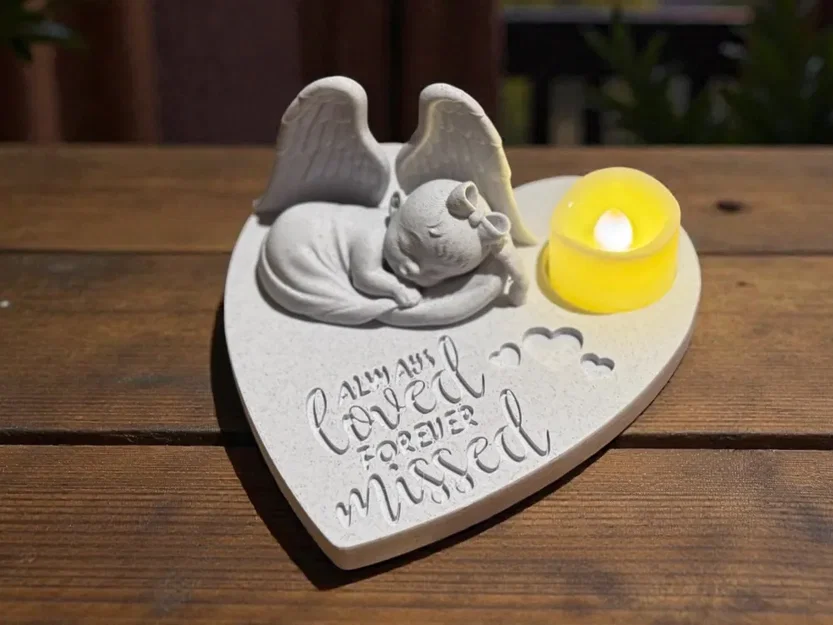 Tượng Thiên Thần Nhỏ Tưởng Niệm - Món Quà Luôn Được Yêu Thương - Image 1