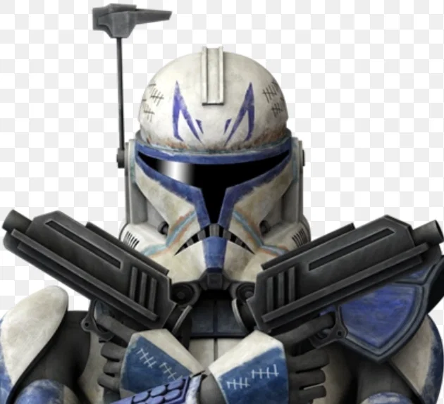 Mô hình 3D mũ bảo hiểm Rex (Rex Helmet) chất lượng cao cho fan Star Wars - Image 1
