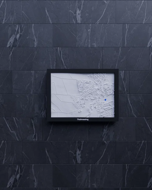 Thalmassing, Đức - Mô hình địa hình 3D thu nhỏ - Image 6