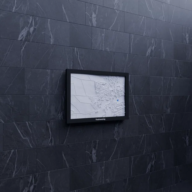 Thalmassing, Đức - Mô hình địa hình 3D thu nhỏ - Image 7