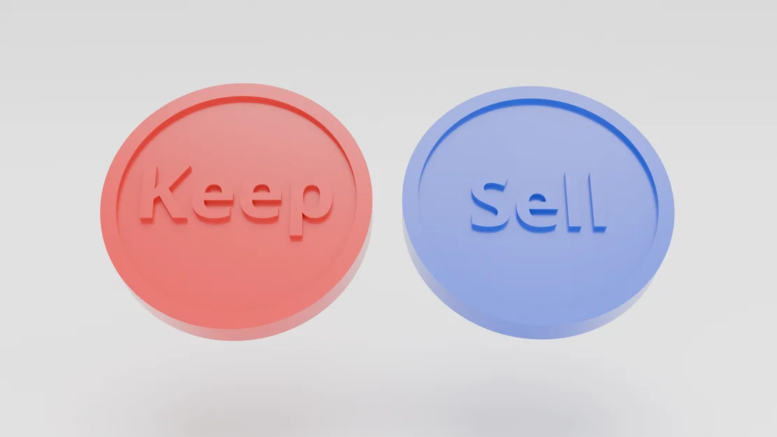 Đồng xu quyết định (Sell/Keep) - Mẫu in 3D tiện ích cho mọi người - Image 1