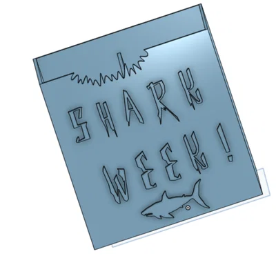 Hộp đựng đồ cá nhân Shark Week phong cách cho nữ