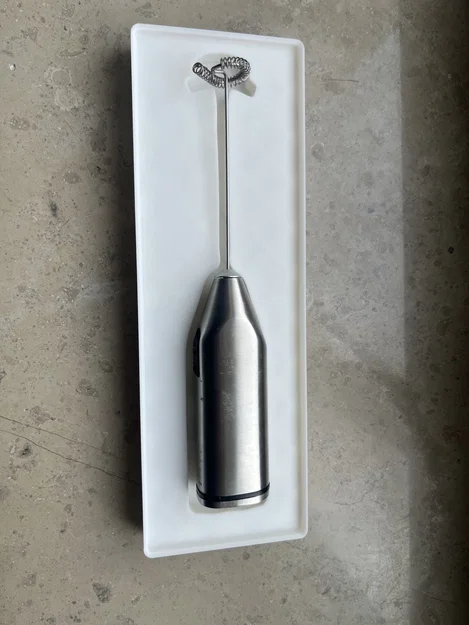 Giá đỡ máy tạo bọt sữa Gridfinity (Milk Frother) - Image 1