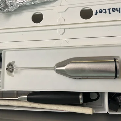 Giá đỡ máy tạo bọt sữa Gridfinity (Milk Frother)