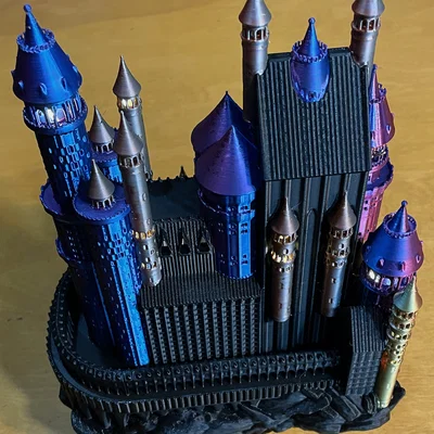 Mô hình Lâu đài Cổ tích Phát sáng Fantasy Light-up Castle