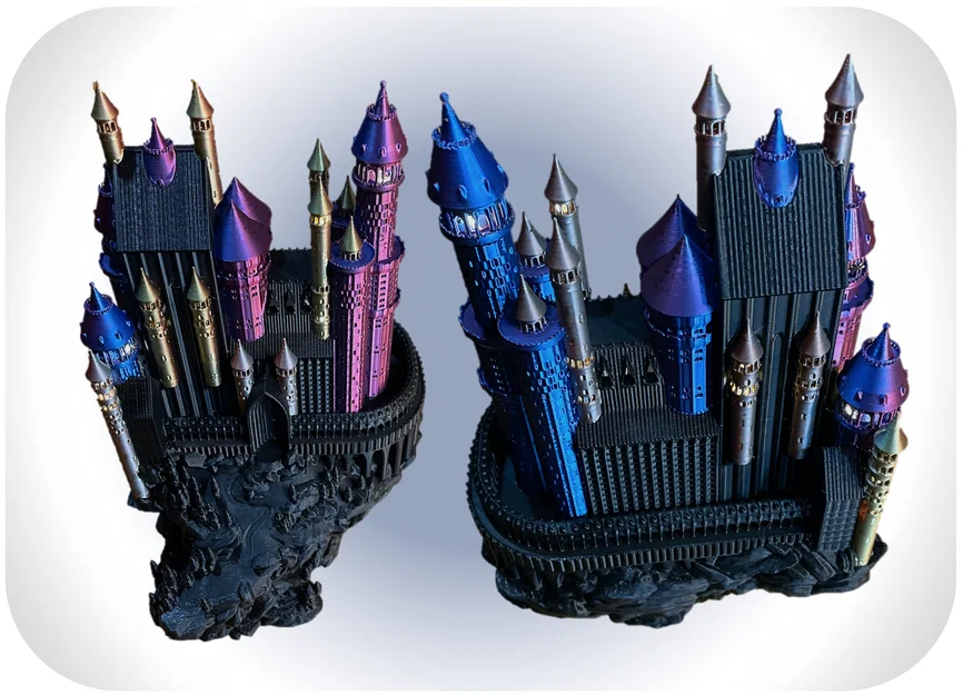 Mô hình Lâu đài Cổ tích Phát sáng Fantasy Light-up Castle - Image 3