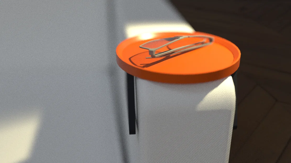 Bàn tay vịn ghế sofa hình tròn – 156 mm - Image 2