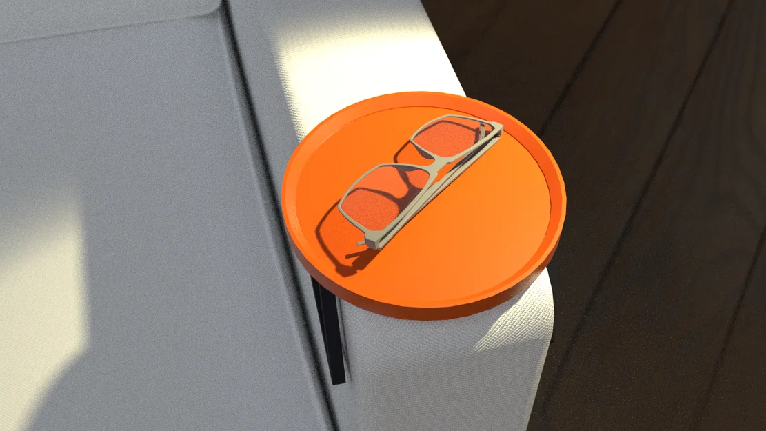 Bàn tay vịn ghế sofa hình tròn – 156 mm - Image 3