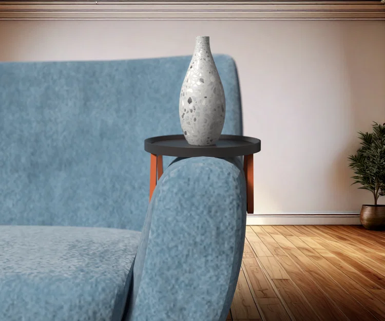 Bàn tay vịn ghế sofa hình tròn – 156 mm - Image 4