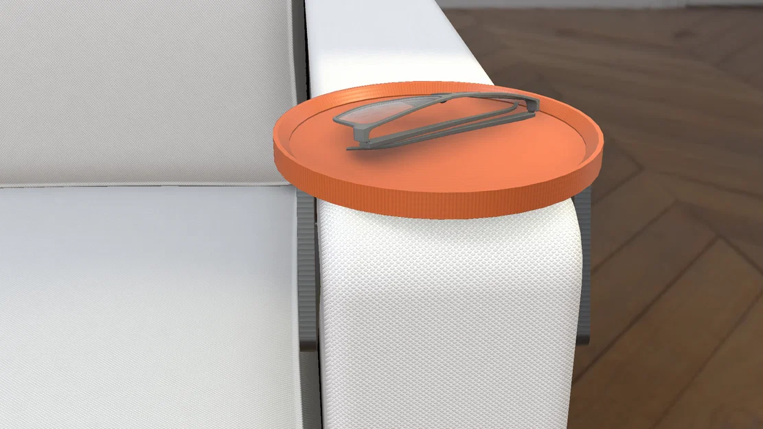 Bàn tay vịn ghế sofa hình tròn – 156 mm - Image 6