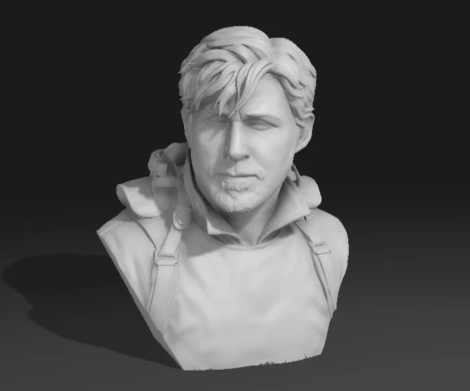 Mô hình tượng bán thân Ryan Gosling (Colt Seavers) in 3D cực chất - Image 1