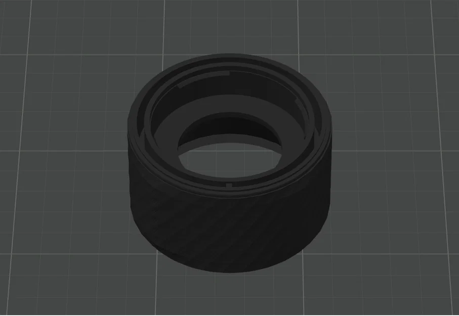 Ngàm đảo đầu ống kính Canon RF macro với ren lọc 58mm - Image 2