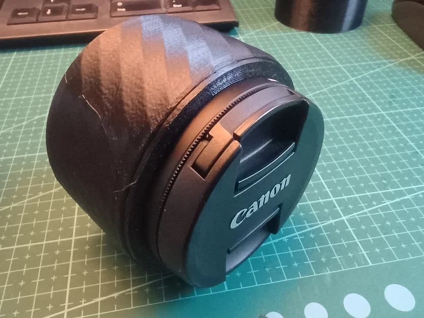 Ngàm đảo đầu ống kính Canon RF macro với ren lọc 58mm - Image 7