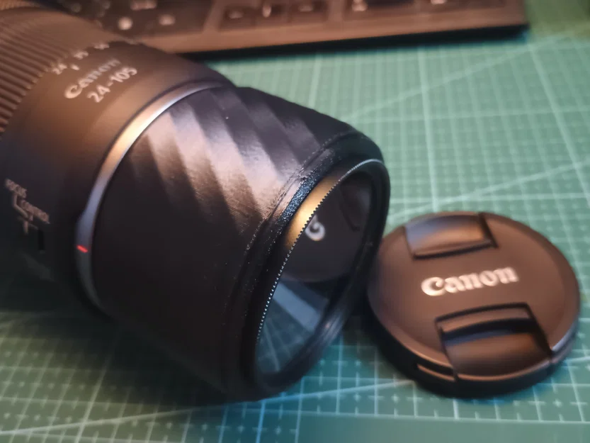 Ngàm đảo đầu ống kính Canon RF macro với ren lọc 58mm - Image 9