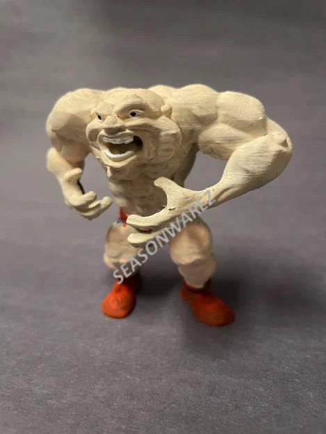 Tiny - Mô hình võ sĩ Clay Fighter cổ điển - Image 2